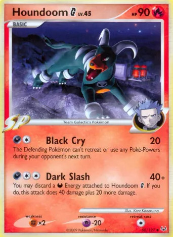 Houndoom G Pokémon card #50