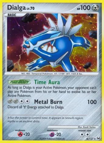 Dialga Pokémon card #6