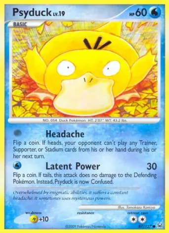Psyduck Pokémon card #87