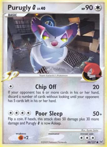 Purugly G Pokémon card #88