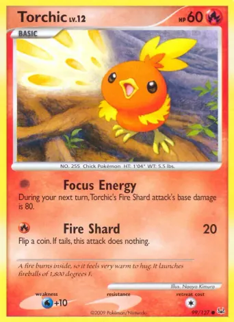 Torchic Pokémon card #99