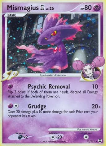 Mismagius GL Pokémon card #10