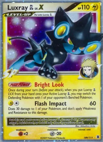 Luxray GL Pokémon card #109