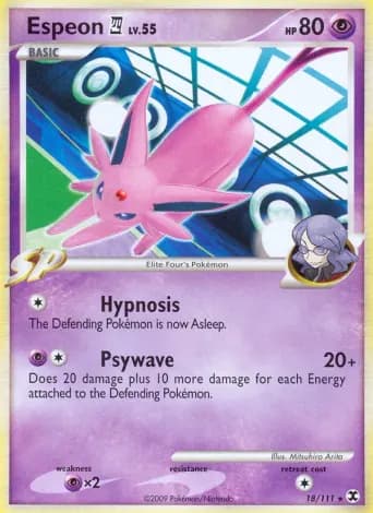 Espeon 4 Pokémon card #18