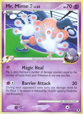 Mr. Mime 4 Pokémon card #28