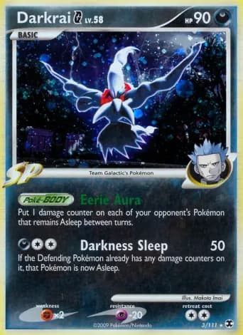 Darkrai G Pokémon card #3