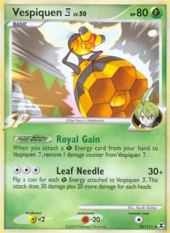 Vespiquen 4 Pokémon card #35