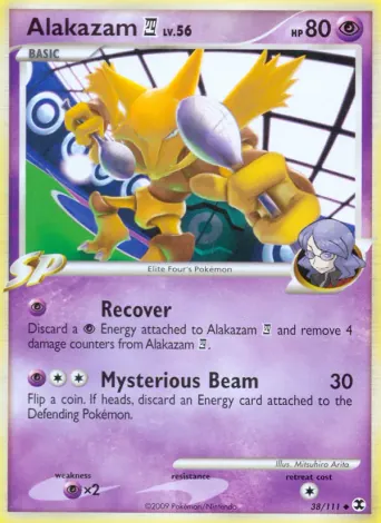 Alakazam 4 Pokémon card #38
