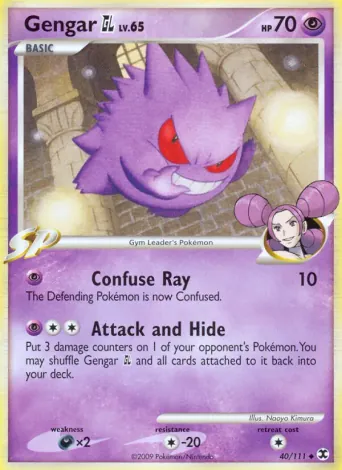 Gengar GL Pokémon card #40