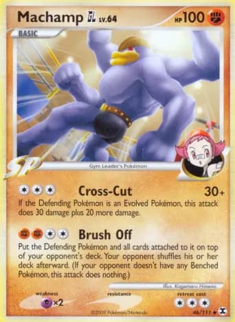 Machamp GL Pokémon card #46