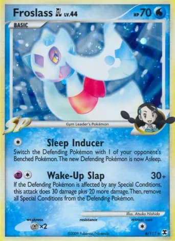 Froslass GL Pokémon card #6