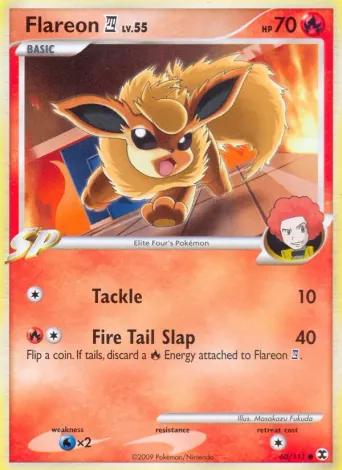 Flareon 4 Pokémon card #60