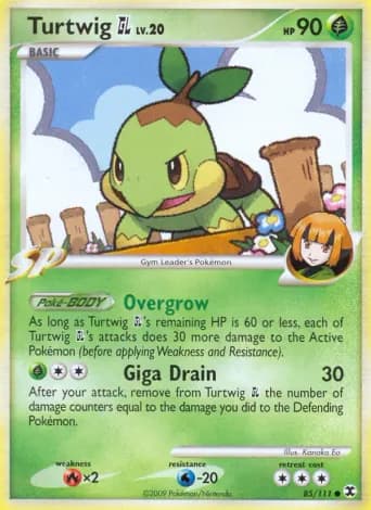 Turtwig GL Pokémon card #85