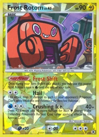 Frost Rotom Pokémon card #RT2