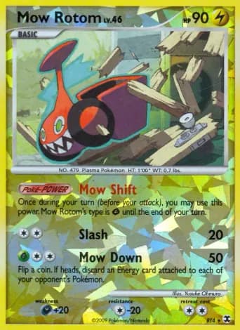 Mow Rotom Pokémon card #RT4