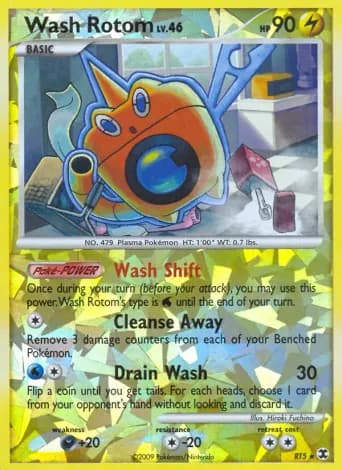 Wash Rotom Pokémon card #RT5