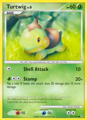 Turtwig Pokémon card #131