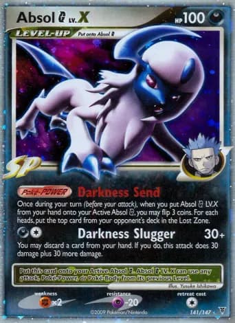 Absol G Pokémon card #141