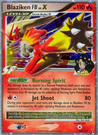 Blaziken FB Pokémon card #142