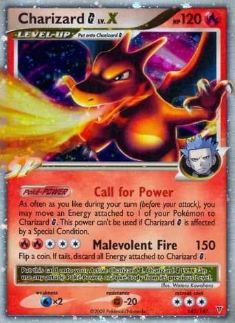 Charizard G Pokémon card #143