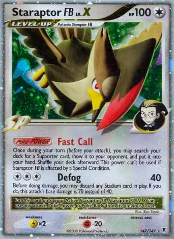 Staraptor FB Pokémon card #147