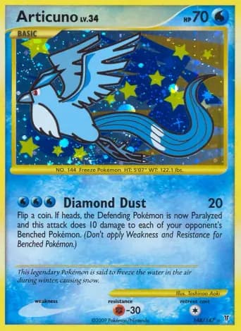 Articuno Pokémon card #148