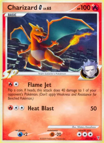 Charizard G Pokémon card #20