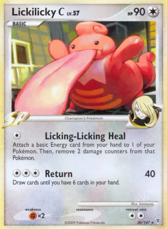Lickilicky C Pokémon card #30