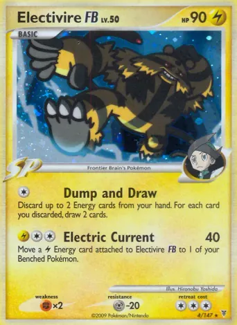 Electivire FB Pokémon card #4