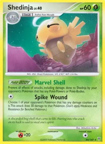 Shedinja Pokémon card #44