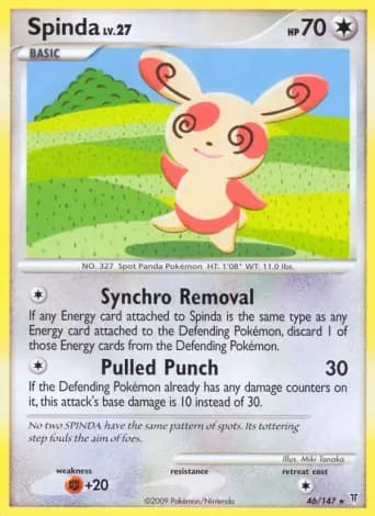Spinda Pokémon card #46
