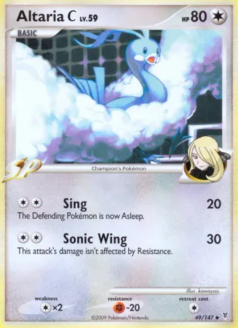 Altaria C Pokémon card #49