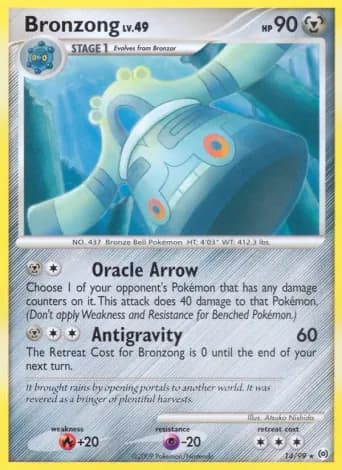 Bronzong Pokémon card #14