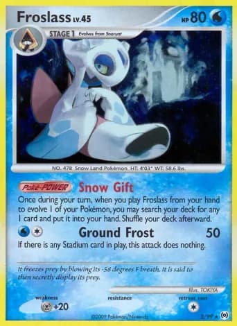 Froslass Pokémon card #2