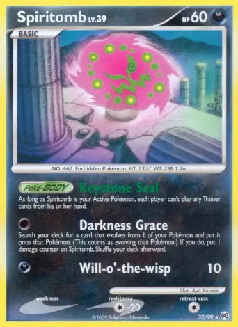 Spiritomb Pokémon card #32