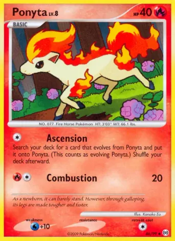 Ponyta Pokémon card #46