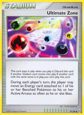 Ultimate Zone Pokémon card #91
