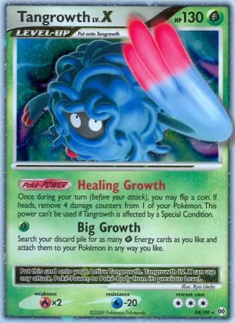 Tangrowth LV. X Pokémon card #99