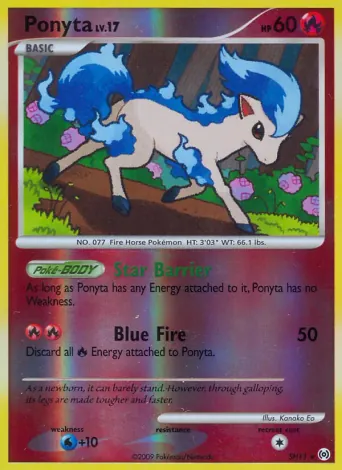 Ponyta Pokémon card #SH11
