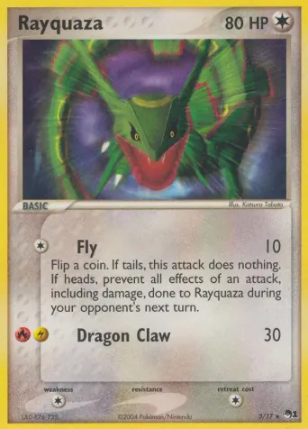 Rayquaza Pokémon card #3