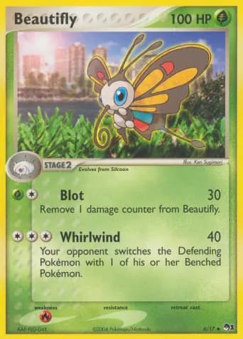 Beautifly Pokémon card #6