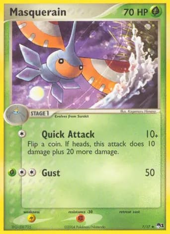 Masquerain Pokémon card #7