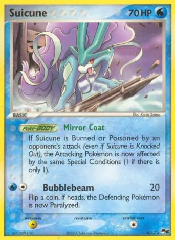 Suicune Pokémon card #4
