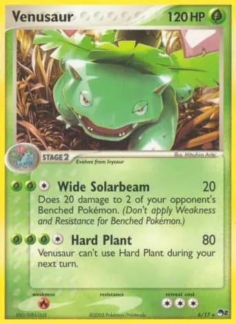 Venusaur Pokémon card #6