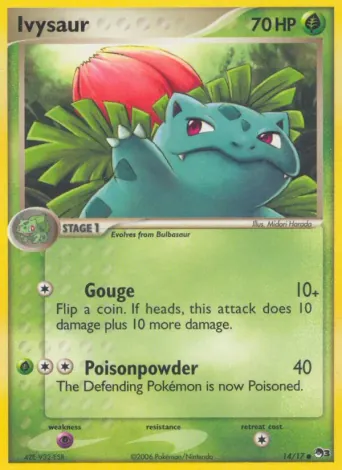 Ivysaur Pokémon card #14