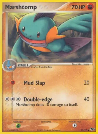 Marshtomp Pokémon card #15
