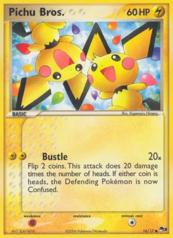 Pichu Bros. Pokémon card #16