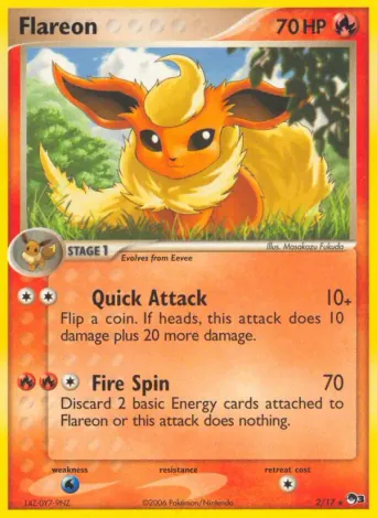 Flareon Pokémon card #2