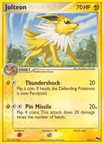 Jolteon Pokémon card #3