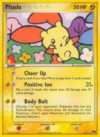 Plusle Pokémon card #5